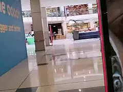 Trashy Kiwi girl flaunts herself at the mall and busy public street
