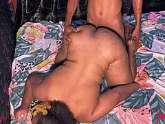 Man, I’m lovin’ this ebony queen takin’ a big black cock