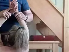 i can't believe how intense this french outdoor blowjob session was with ice play