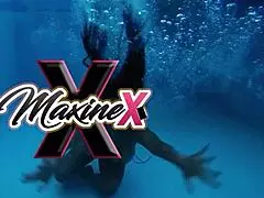 Velvet Skye and Maxine X Engage in Hot Interracial Scissoring Action