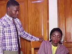 Hot threesome gangbang unfolded this morning in Cameroon. Hunks with big dicks enjoyed a wild fuck