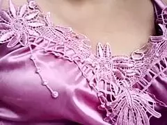 Indian teen girl seeks fun around empty home
