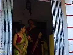 wow, caught desi indian servant spying on bhabhi ji and devar sex! 😱 hindi audio