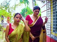 wow, caught desi indian servant spying on bhabhi ji and devar sex! 😱 hindi audio