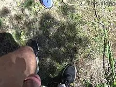 Man, I got so scared pissing from my hairy pussy while watched!