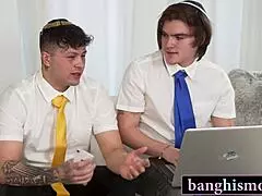a wild foursome family affair as stepmoms swap sons for fun
