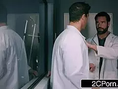 Double Trouble Docs Fix Blonde Milf With Intense DP Action in Hospital