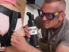Fakehub - Super Hot Big Tits Blonde Feels Intense Joy in Anal After Wet Panties
