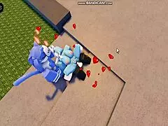 Whoreblox Game Unleashes Raw Gangbang Action in Moment 11