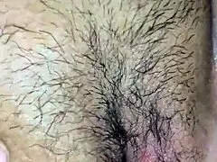 Pussy shaving closeup with Latina amateur in wet dorm room
