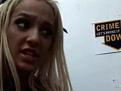 Blonde Secretary With Monster Tits Gets Rough Fucked By Boss!