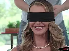 Milf wife shocked by a massive mouthful surprise.