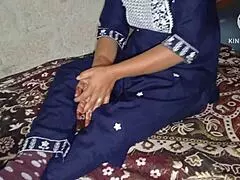 Step Sister Gets Intimate in Indian Desi Girl Sex Video with Her Partner.