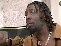 uhh, man, watchin’ ms platinum, this hot black milf, gettin’ drilled by byron long!