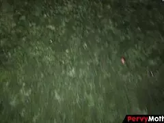Mom Shows My Girlfriend Around, Ending in Our Steamy Pool Encounter