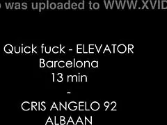 blackout spain traps horny folks in tight elevator sex