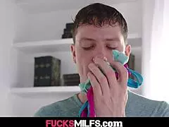 Smashing a wild 3some with a blonde and brunette, riding and licking in total heat. Stepdaughter bonds over boner action at Fucksmilfs com!