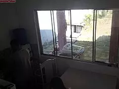 Corno Ignores Noise While Wife Sneaks Sex with Stranger in Kitchen. What a Wild Scene!