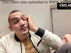 stuck in the elevator, she ends up banging her married neighbor.