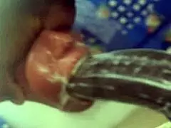 Yo, sneak peek at this huge black dick guy creaming a throat toy in dorm! 😲