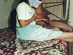 Indian desi girl caught in steamy step sister bathroom encounter