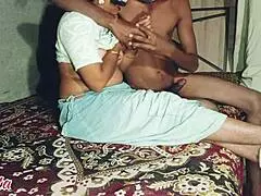 Indian desi girl caught in steamy step sister bathroom encounter