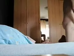 Wife SLAMS HARD with new boyfriend in wild doggystyle action