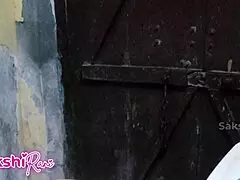 Sexy Sakshi Naked in Bath Changing Clothes After Steamy Shower