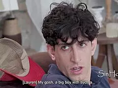 So, stepson, did you mean to get caught sneaking around like this?