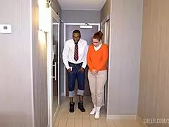Chunky ginger pawg rides Rome Major's thick shaft with total control.