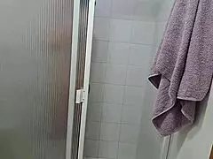 I spied on my stepmom in the bathroom and recorded everything.