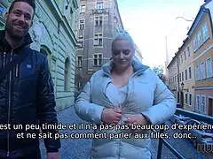Watch how a rich hunter bangs his luxurious girlfriend while the cuck just looks on obediently!