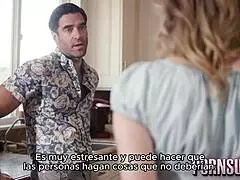 The tempting Latina milf with big tits seduces in this full Spanish sub video on pornsuborg.