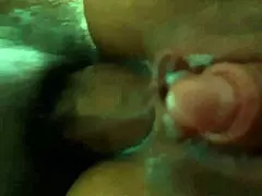 Huge Load Dripping From Ass To Pussy