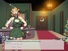 3D game with naughty elf and Santa's hot wife