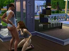 Emotional fantasy: We welcome a complete stranger into our homes, so they can read A bible, in the Sims 4 parody