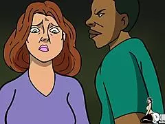 Cartoon porn star gets double penetration
