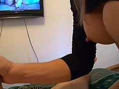 Stepmom's surprise leads to climax