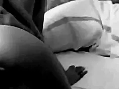 Interracial passion in amateur couple