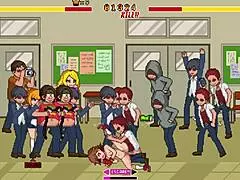School brawl turns into wild orgy