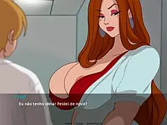 Giant tits and puffy ass