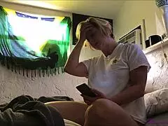 College sex with a cheating wife and her stepson after a surprise at Brianna Beach