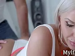 Mature cougar Nina Elle's wild sex
