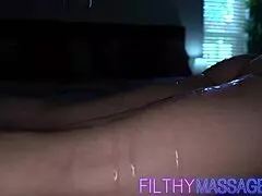 Dirty massage with Crystal Rush