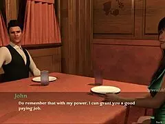 In this unique family scenario, a grown-woman has her titties licked and her bubble butted pounded