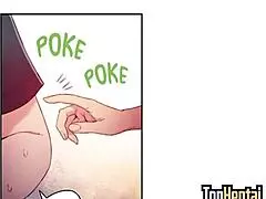 Young girl gets touched by a man and she reaches for climax in this MILF scene