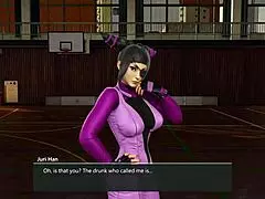 Prepare yourselves the bouncing Juri attraction in this hot Hentai 3D version movie