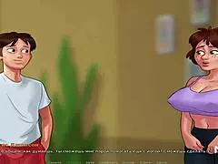 Hentai video of a young unfaithful, sexual mother